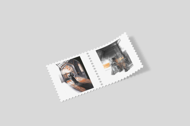 Stamp 1001 Night